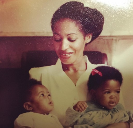 Taiye Selasi's childhood picture 