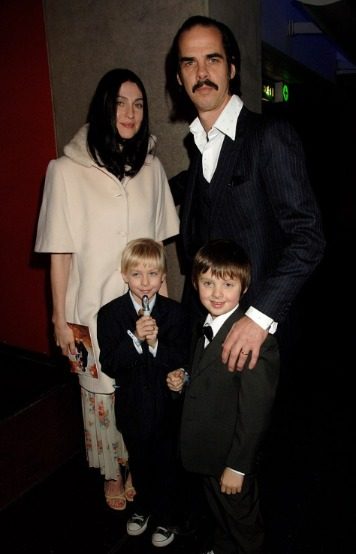 Susie Bick with her children