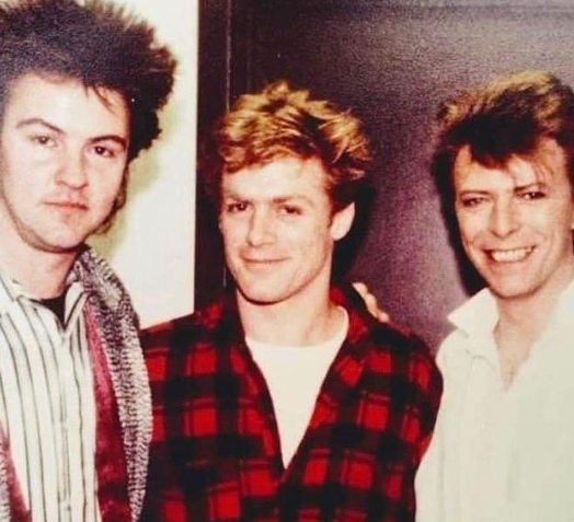 Paul Young with friend