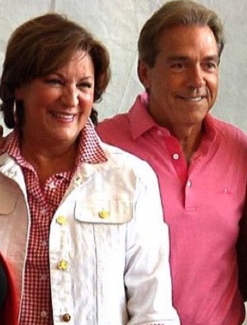 Terry Saban with husband