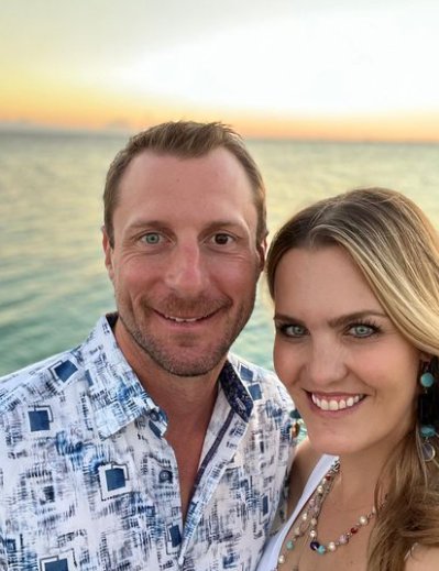 Erica May-Scherzer with husband 