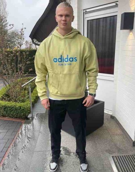Erling Haaland in the frame