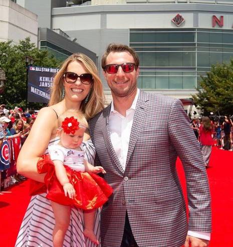 Erica May-Scherzer on the red carpet 