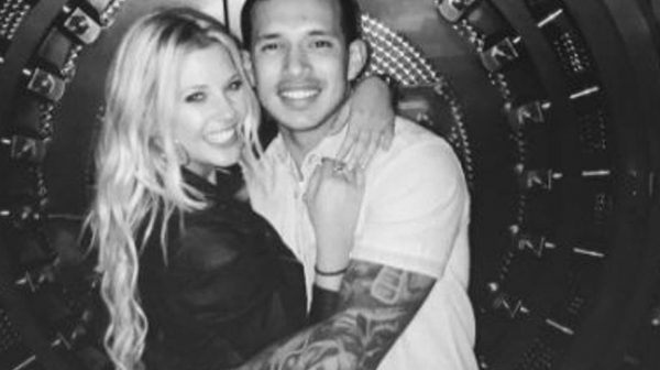 Javi Marroquin with Madison Channing Walls