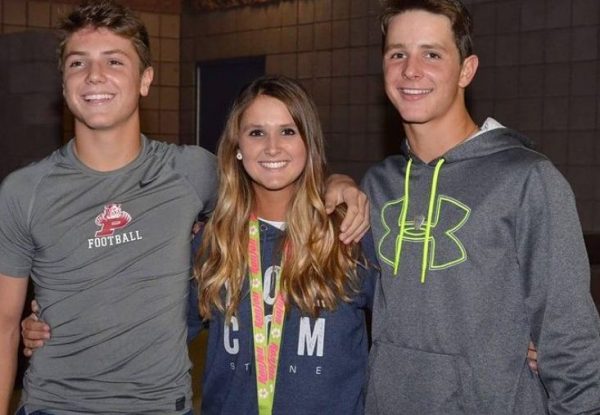 Brock Purdy with his brother and sister