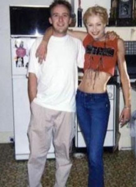 Mel Metcalfe III with his ex-wife