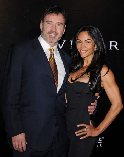 Garth Fisher with ex-wife