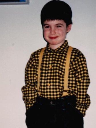 Childhood photo of Nathan Fielder