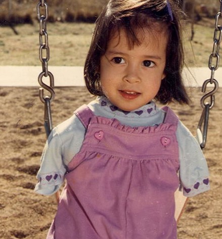 Childhood photo of Jessica Cox