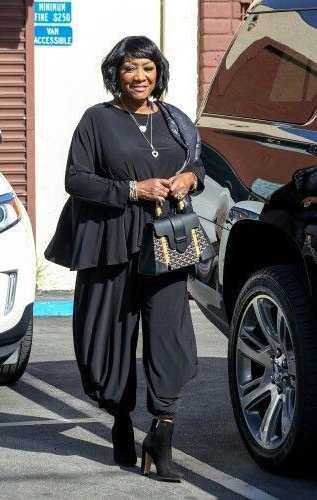 Patti LeBelle with her car