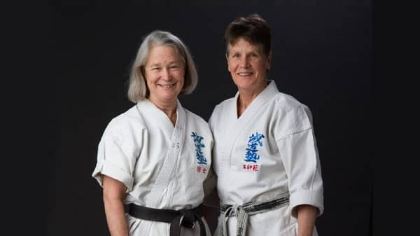 Sarah Ludden with her partner