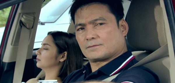 Gabby Concepcion inside his car