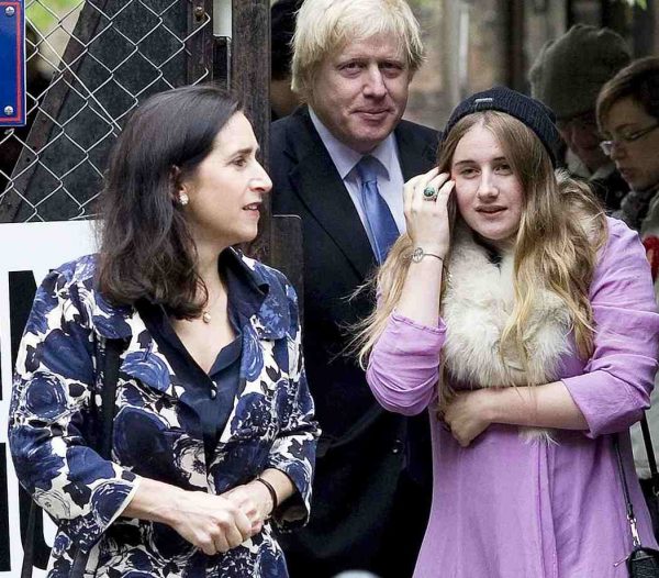 Marina Wheeler with her daughter