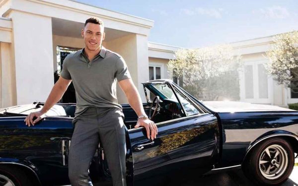 Aaron Judge with his car