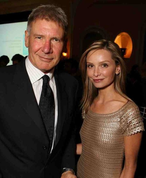 Calista Flockhart with her husband