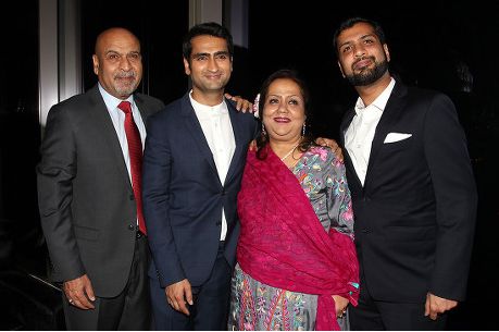 Kumail Nanjiani with his parents