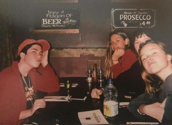 Milly Alcock spending time with her friends