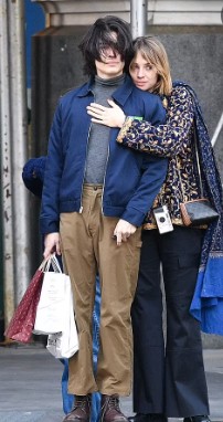 Spencer Barnett with his girlfriend Maya
