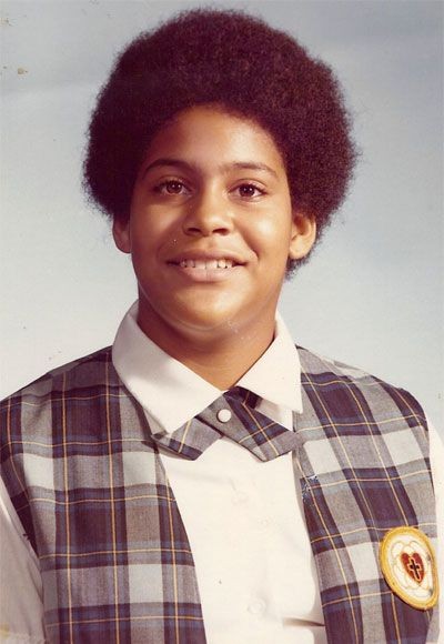 Childhood picture of Kim Coles