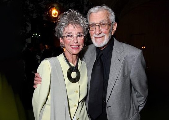 Rita Moreno with her late husband