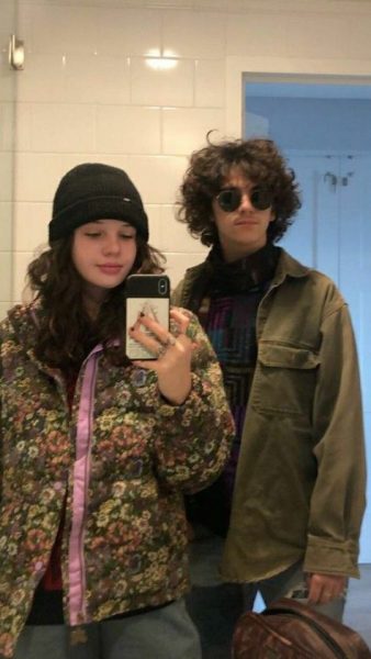 Jack Dylan Grazer with his ex-girlfriend Cylia