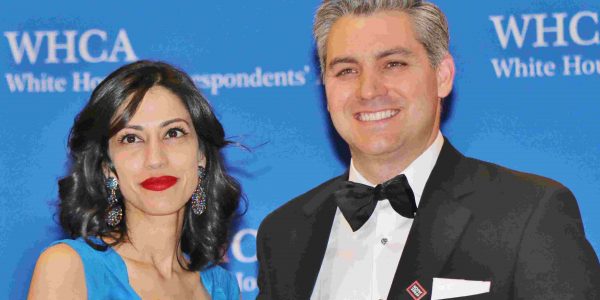Jim Acosta with his ex-wife