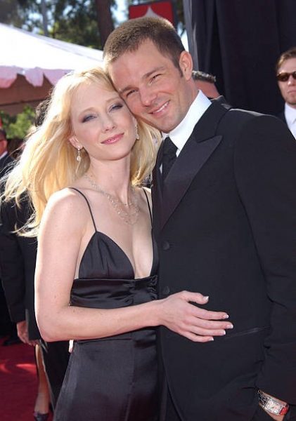 Coleman Laffoon with his ex-wife Anne Heches
