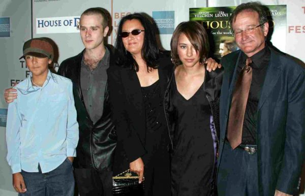 Robin Williams and his children