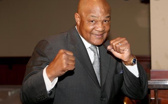 George Foreman in the frame 