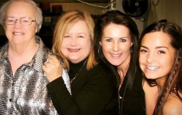 Sheri Nicole with her grandmother, mother and daughter
