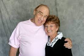 Eleanor Smudge and her husband Jean Lebel