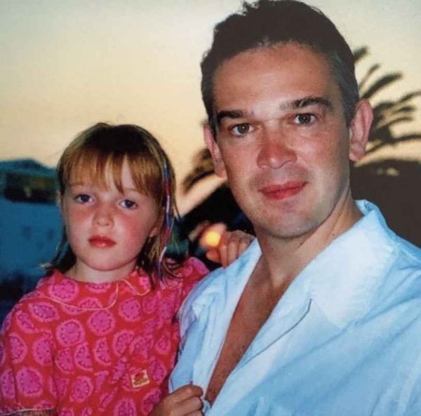 Childhood photo of Phoebe Dynevor