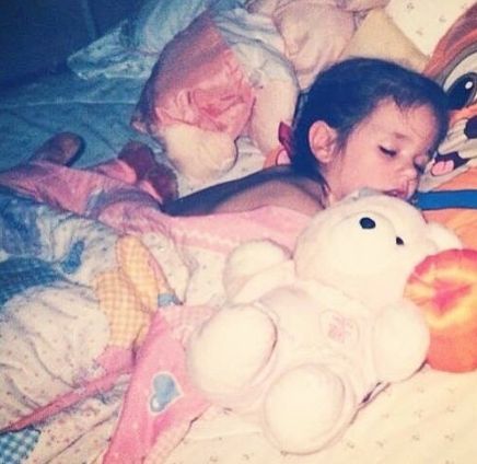 Crystal Leigh Lauderdale when she was a kid