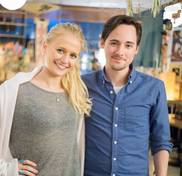 Jake Thomas with his ex-girlfriend