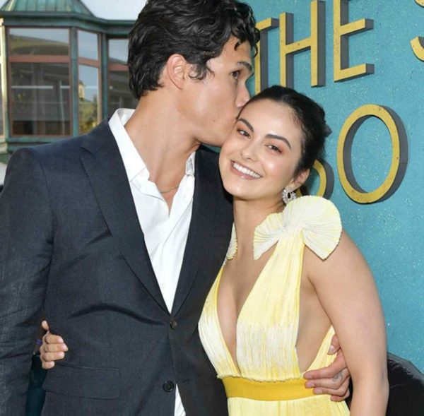 Charles Melton with Camila Mendes