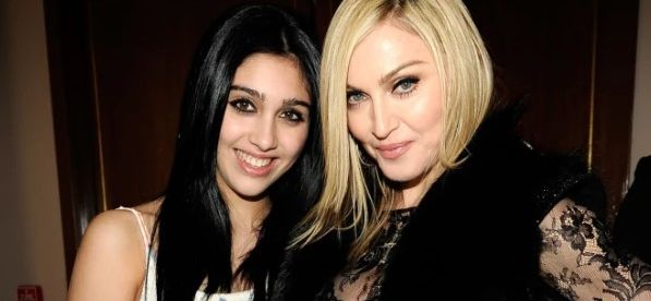 Lourdes Leon with her mother