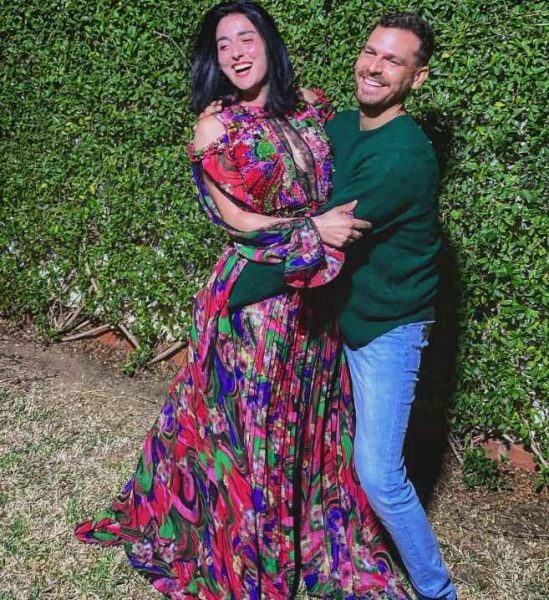 Karim Kamoun with his wife