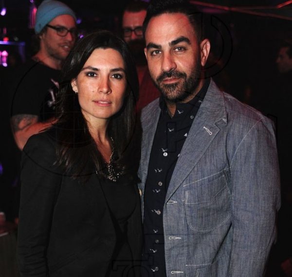 Chris Nunez with Margarita Anthony