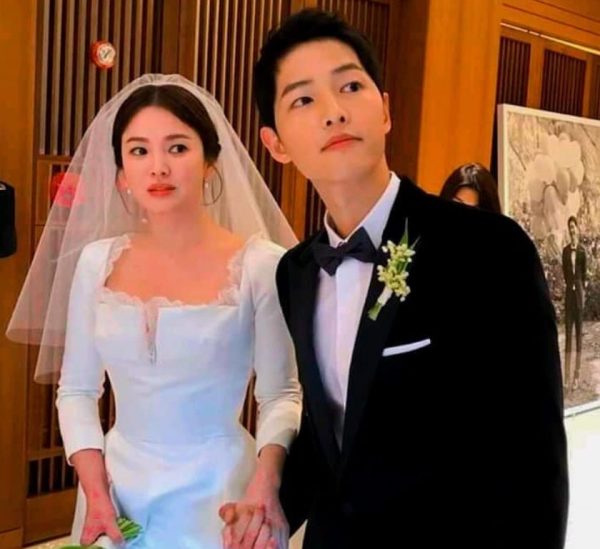 Song Hye-Kyo with her ex-husband