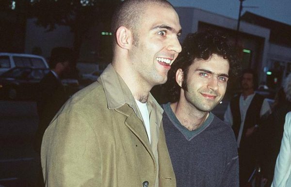 Ahmet Zappa with his brother