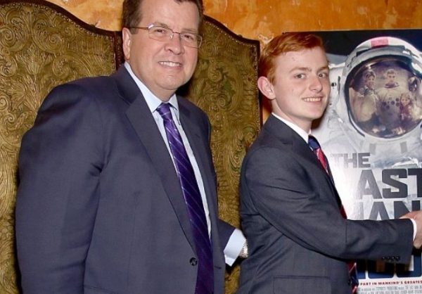 Neil Cavuto with his son