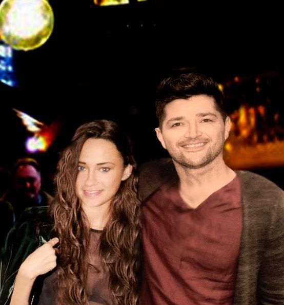 Danny O'Donoghue with Suzana