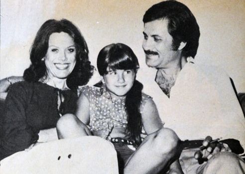 Nancy Dow with her ex-husband and daughter