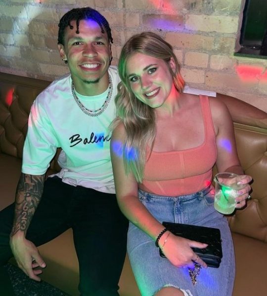 Lakyn Adkins with her partner