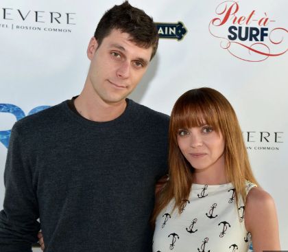 Christina Ricci with her ex-husband