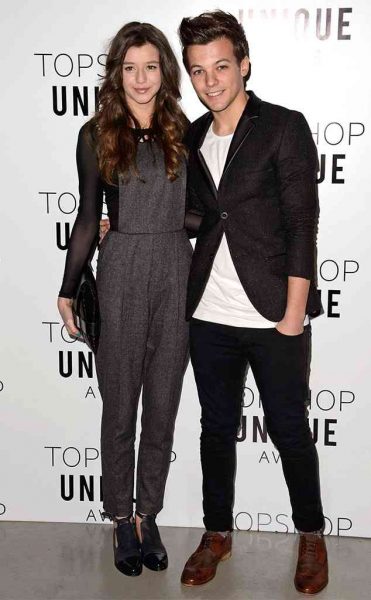 Eleanor Calder with his girlfriend Eleanor Calder