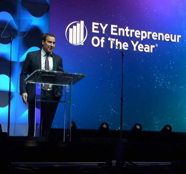 Mat Ishbia wining the Entrepreneur of The Year Award