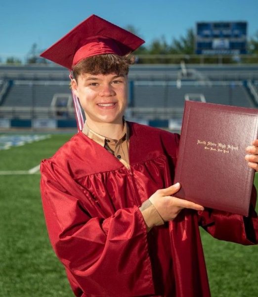 Jack Doherty after his graduation