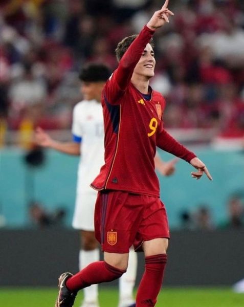 Gavi-footballr during his game