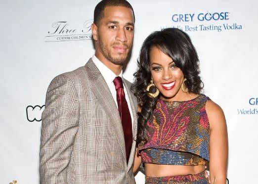 Malaysia Pargo with her ex-husband
